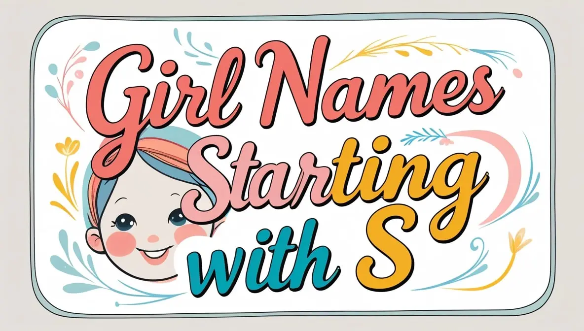 1000+ Best Girl Names Starting with S for Your Baby