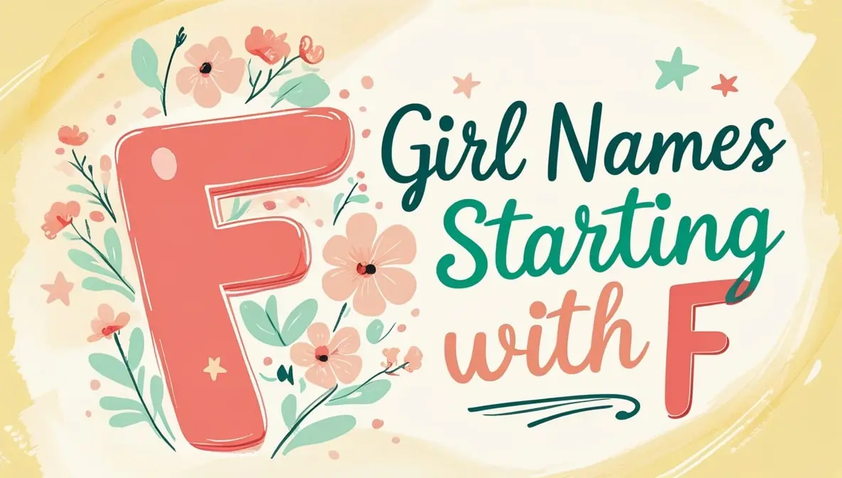 1000+ Top Girl Names Starting with F for Your Baby