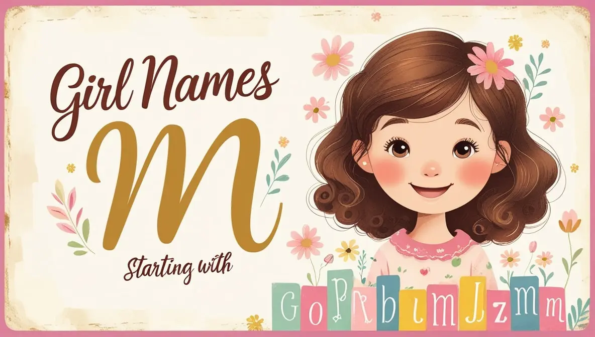 1000+ Top Girl Names Starting with M for Your Baby