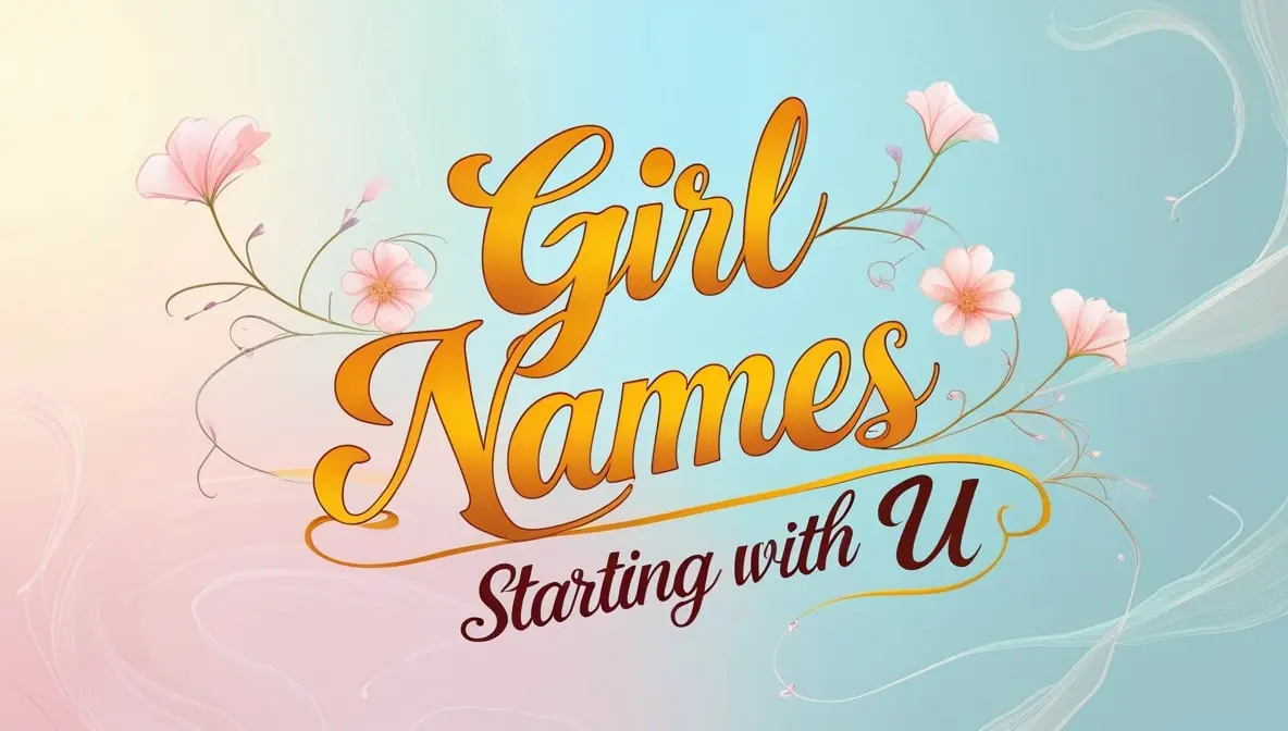 1000+ Unique Girl Names Starting with U for Your Baby