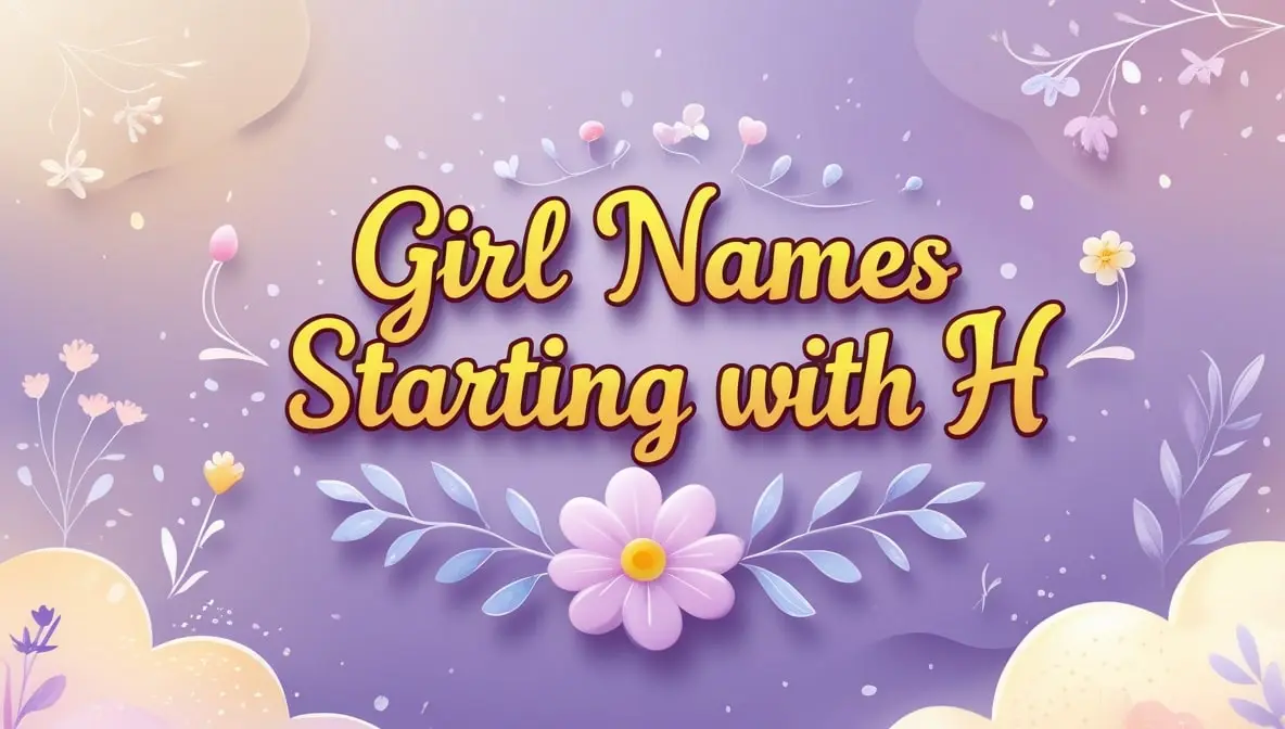 Girl Names Starting with H