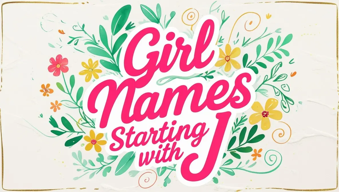 Girl Names Starting with J